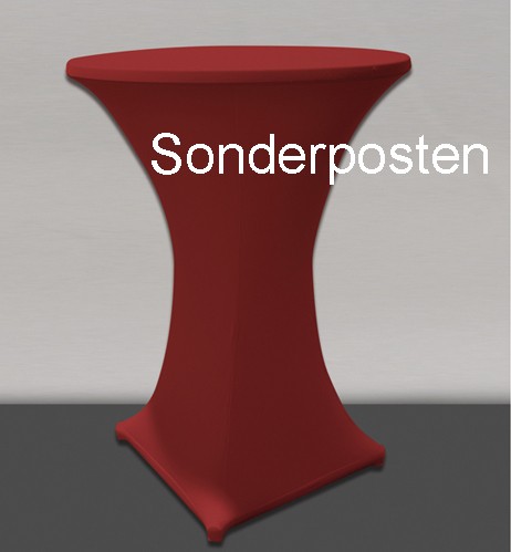 STRETCHHUSSE DECODORIA 70-85 cm 1 x 5 Stück bordeaux
