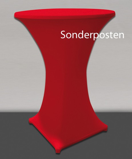 STRETCHHUSSE DECODORIA 70-85 cm 1 x 3 Stück rot