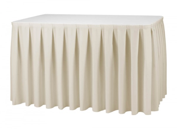 Skirting Kellerfalte creme